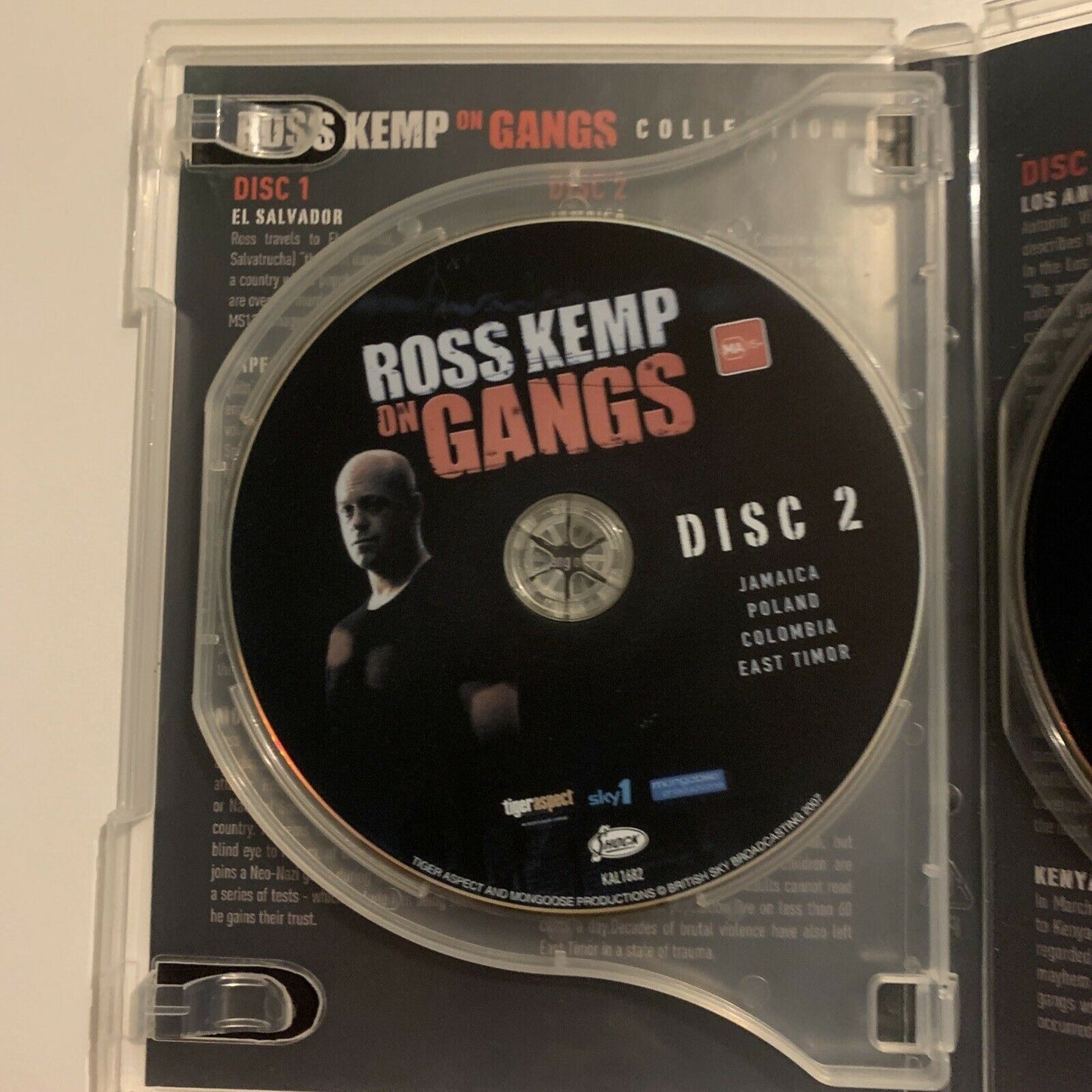 Ross Kemp On Gangs - Collection (DVD, 2006, 3-Disc) All Regions