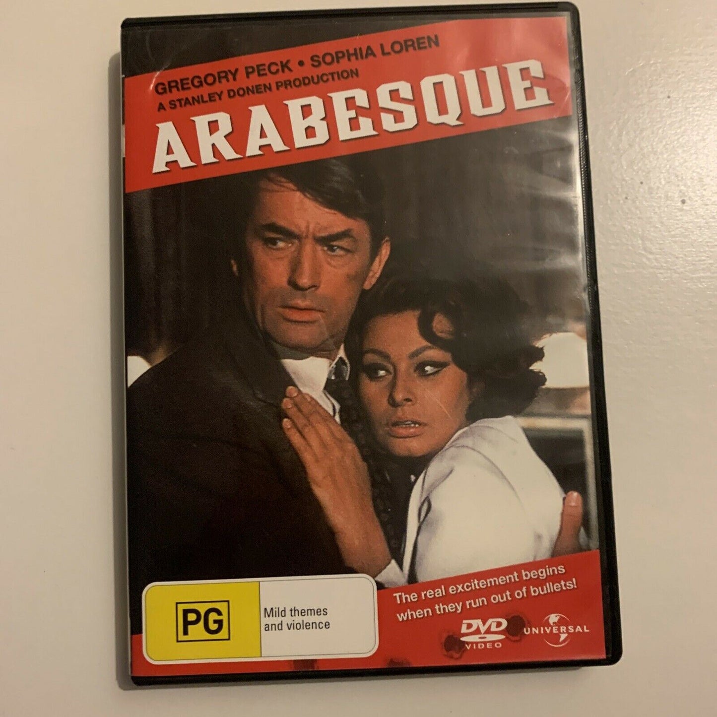 Arabesque (DVD, 1966) Sophia Loren, Gregory Peck. Region 4&2