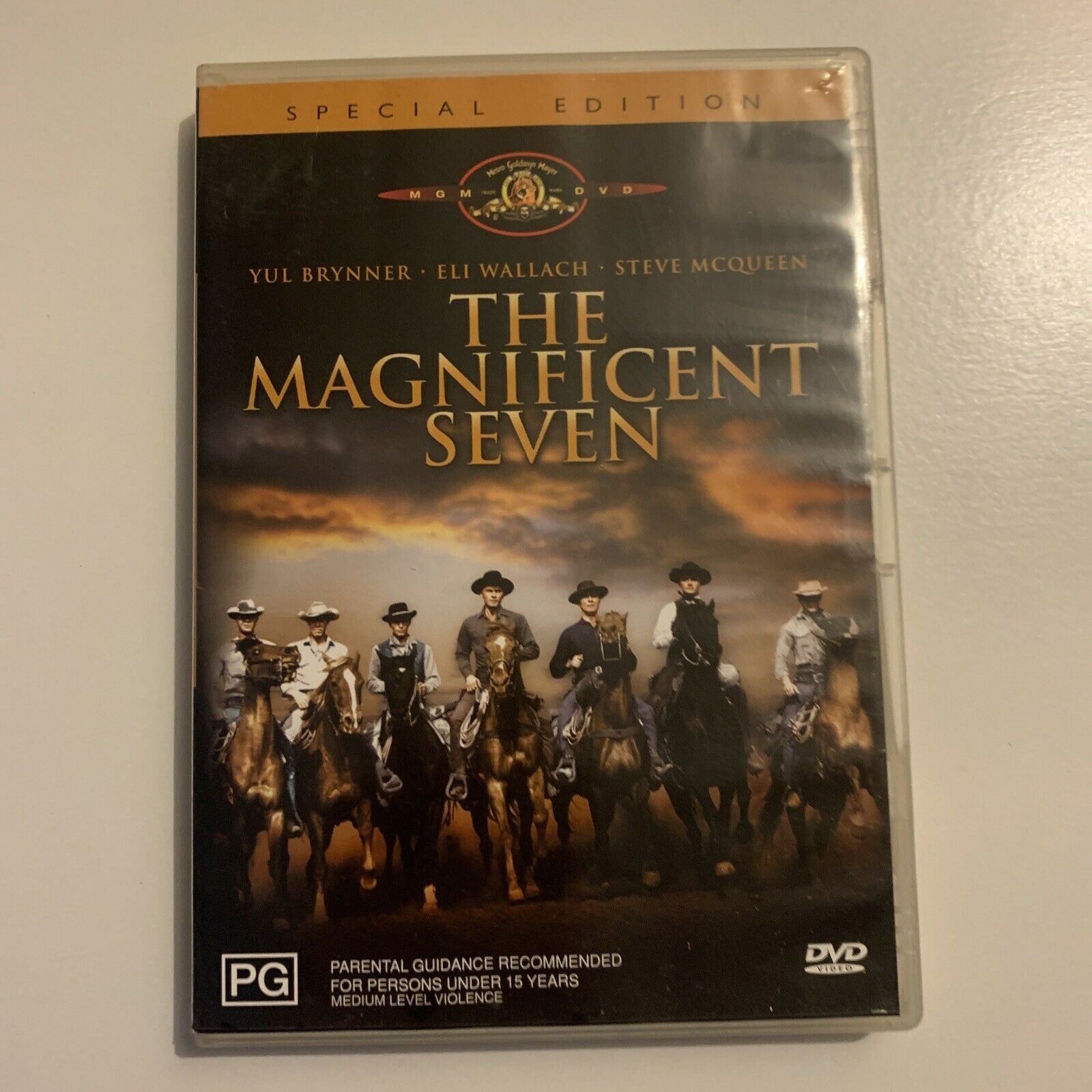 The Magnificent Seven (DVD, 1960) Region 4&2 – Retro Unit