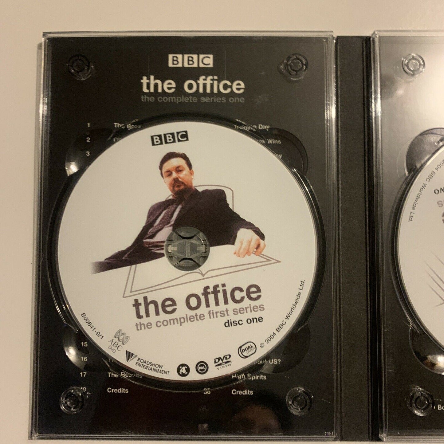 The Office UK - Complete Series & Christmas Special (DVD, 2004, 4-Disc Set)