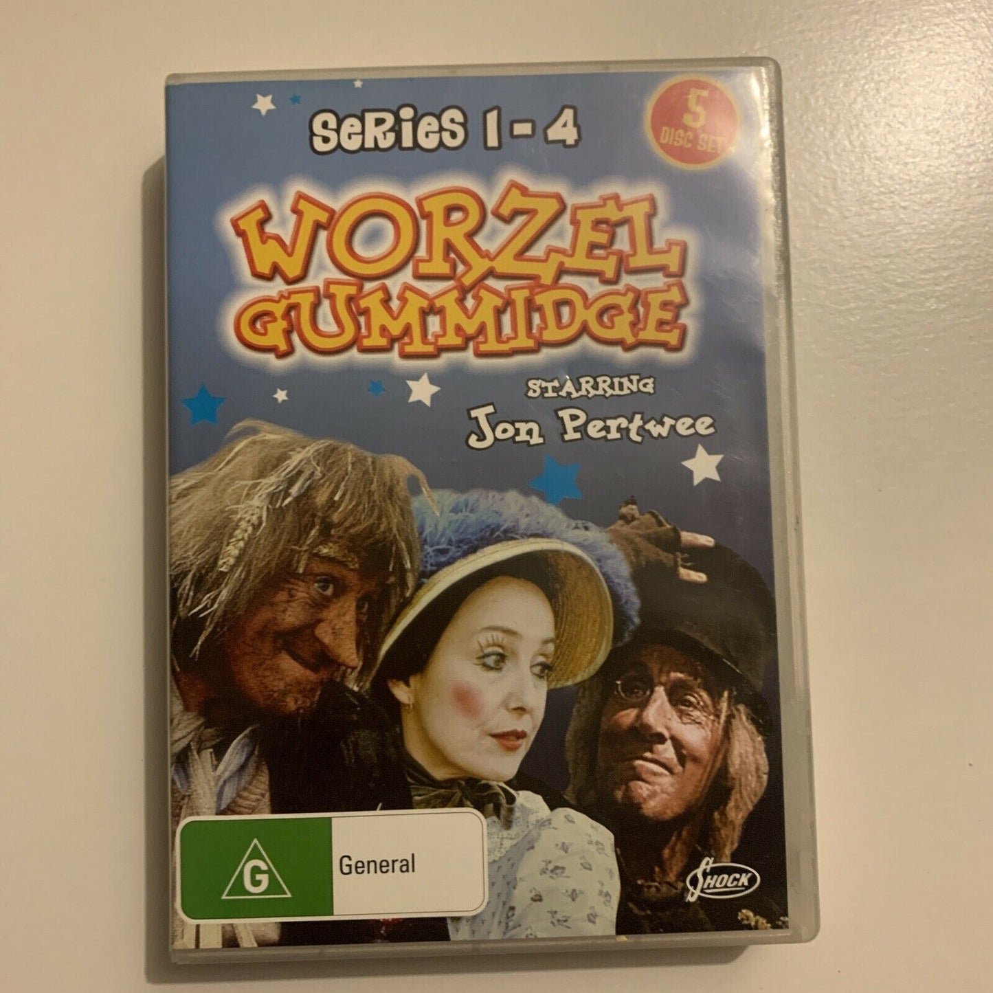 Worzel Gummidge - Series 1-4 (DVD, 1981, 5-Disc) Jon Pertwee. Region 4