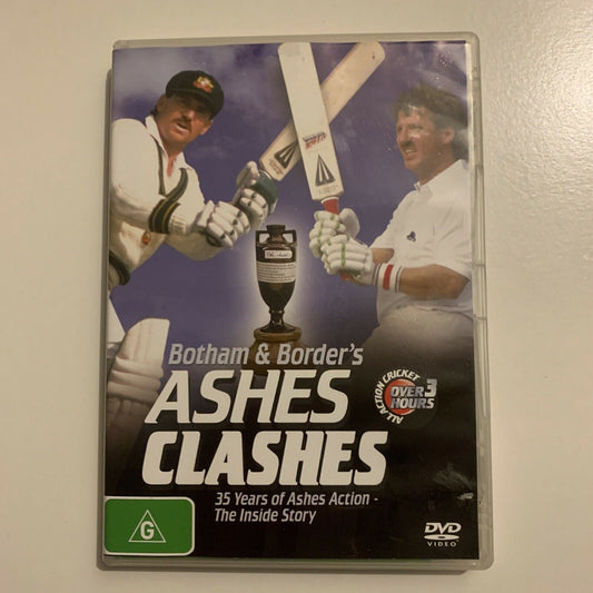 Botham & Border's: Ashes Clashes (DVD, 2006) Ian Botham, Allan Border Region4