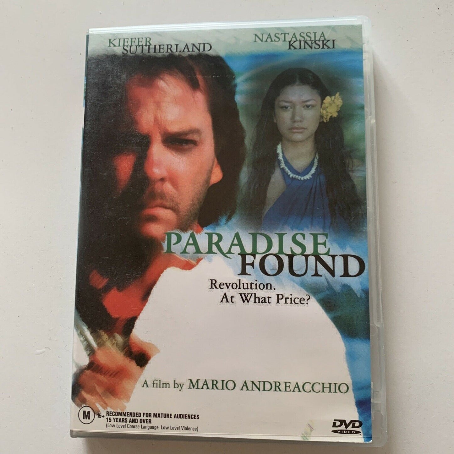 Paradise Found (DVD, 2001) Kiefer Sutherland, Natassja Kinski. Region 4