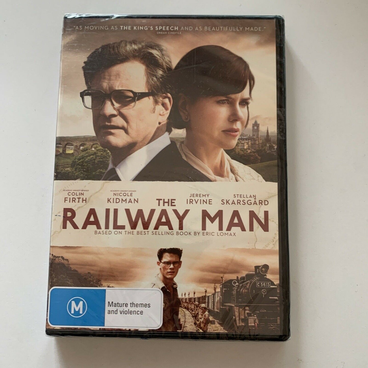 *New Sealed* The Railway Man (DVD, 2014) Colin Firth, Nicole Kidman. Region 4