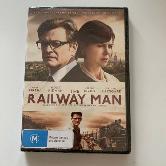 *New Sealed* The Railway Man (DVD, 2014) Colin Firth, Nicole Kidman. Region 4