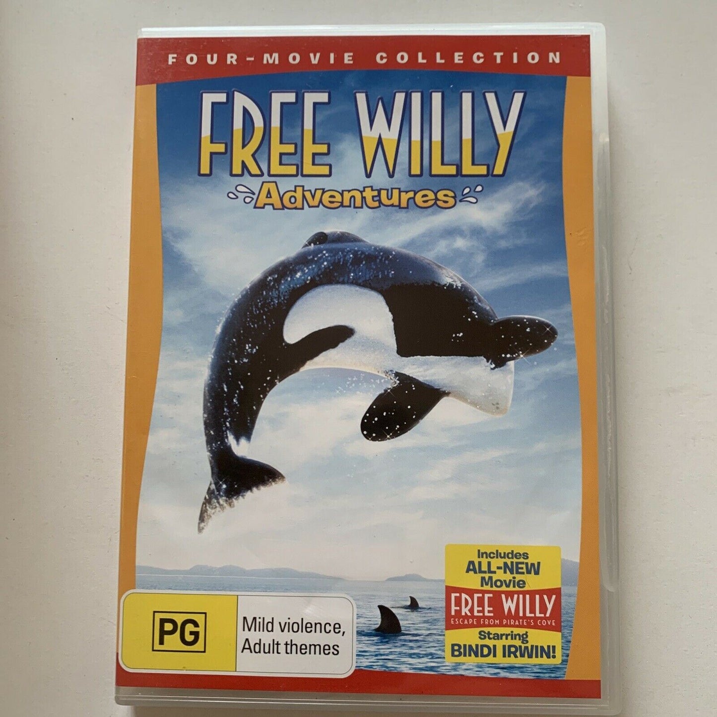 Free Willy 1,2,3 & Escape From Pirate's Cove (DVD, 2009) Region 4