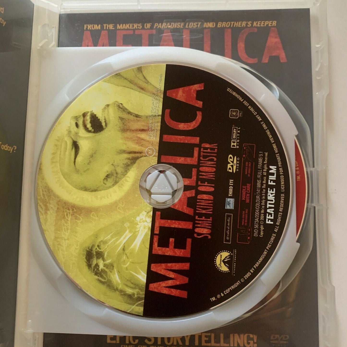 Metallica - Some Kind Of Monster (DVD, 2004) Region 4