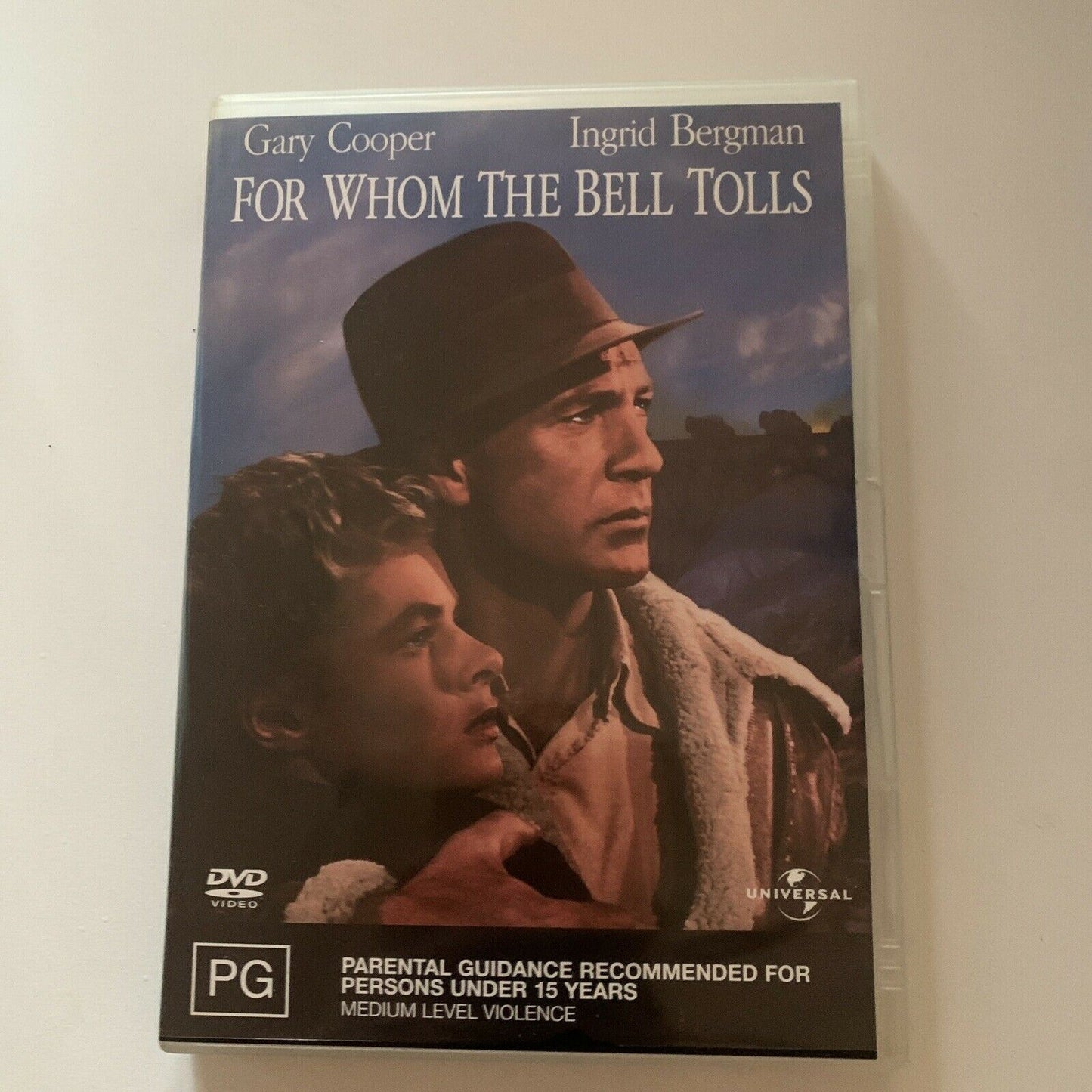 For Whom The Bell Tolls (DVD, 1943) Gary Cooper, Ingrid Bergman. Region 4&2