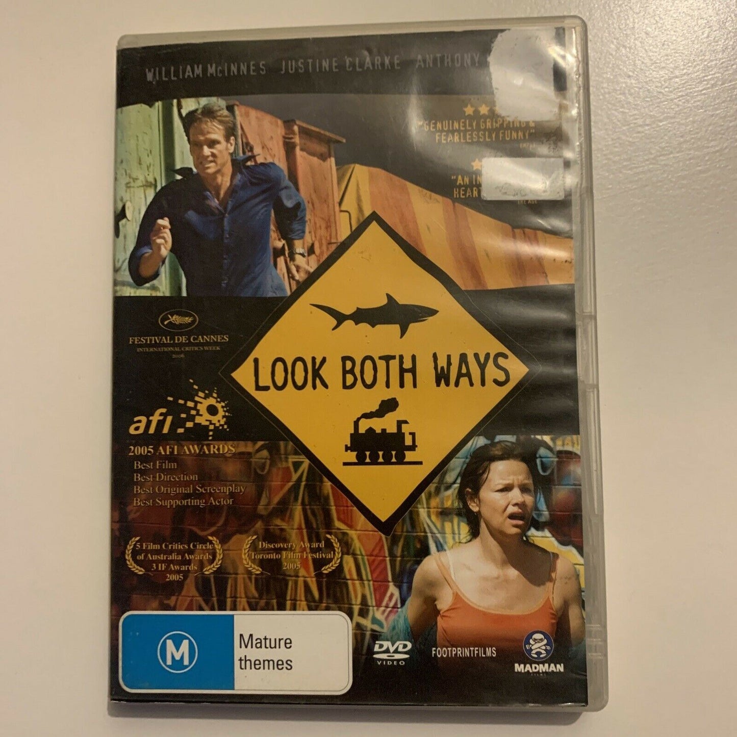 Look Both Ways (DVD, 2005, 2-Disc) William McInnes, Justine Clarke All Regions