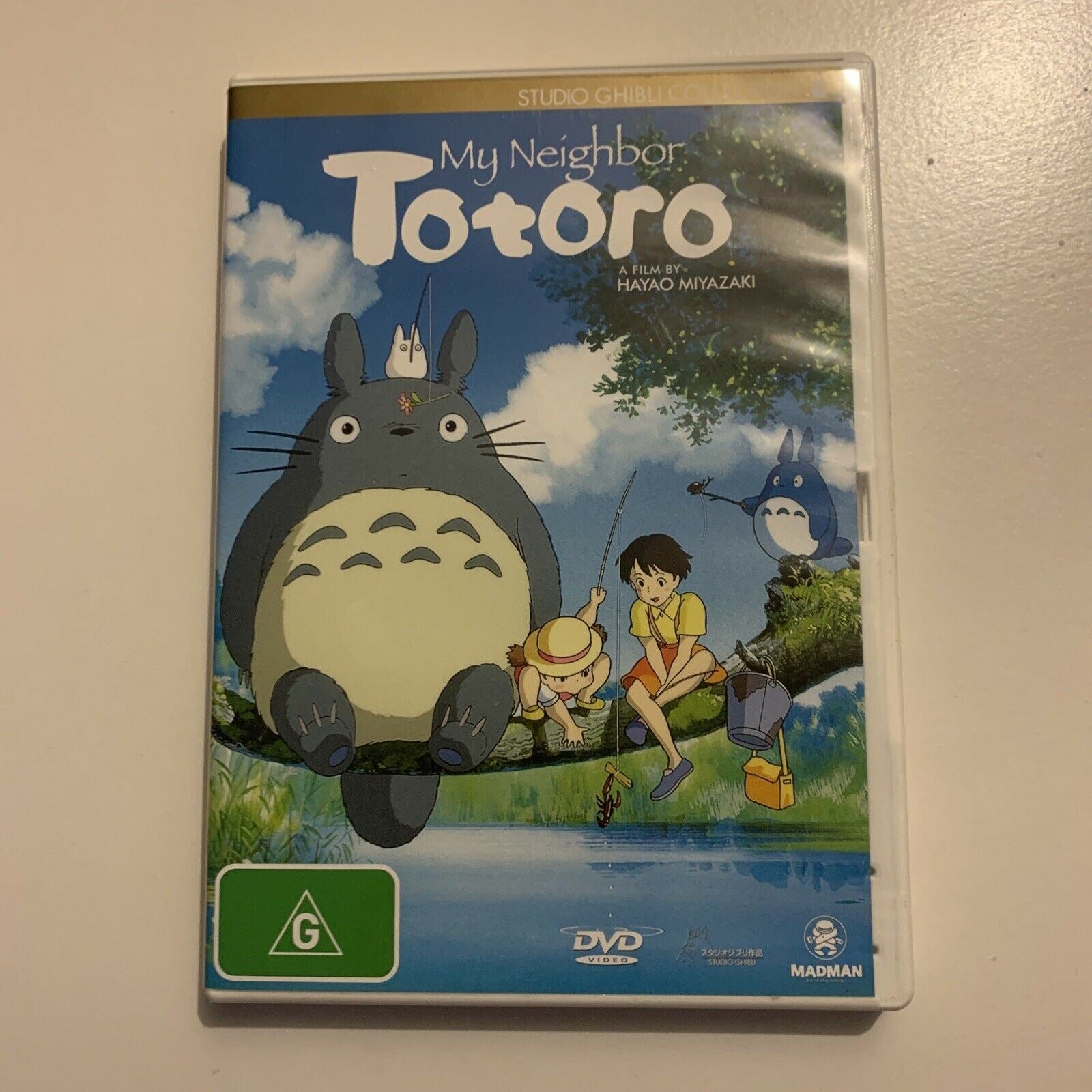 My Neighbor Totoro (DVD, 1988) Studio Ghibli, Hayao Miyazaki. Region 4 – Retro Unit My Neighbor Totoro (DVD, 1988) Studio Ghibli, Hayao Miyazaki. Region 4 – Retro Unit