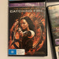 The Hunger Games / Catching Fire / Mockingjay Part 1 & 2 (DVD, 2015, 4-Disc)