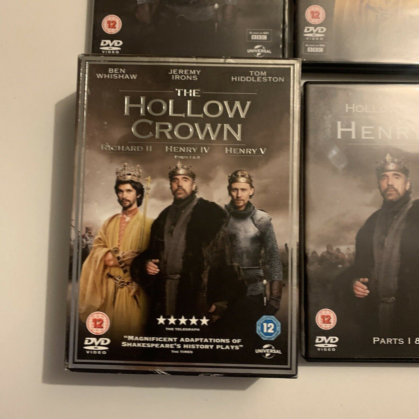The Hollow Crown -  Series 1 - TV Mini Series  (DVD, 2012, 4-Disc) Region 4&2