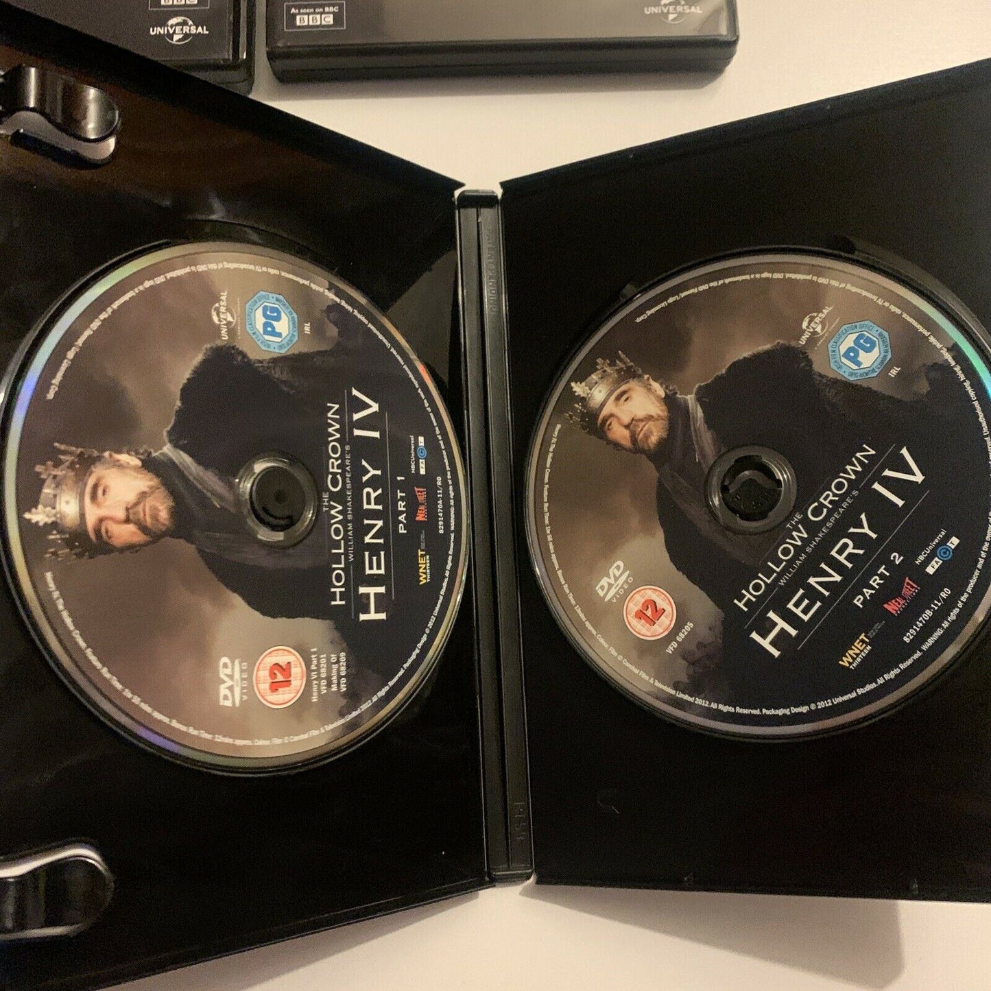 The Hollow Crown -  Series 1 - TV Mini Series  (DVD, 2012, 4-Disc) Region 4&2