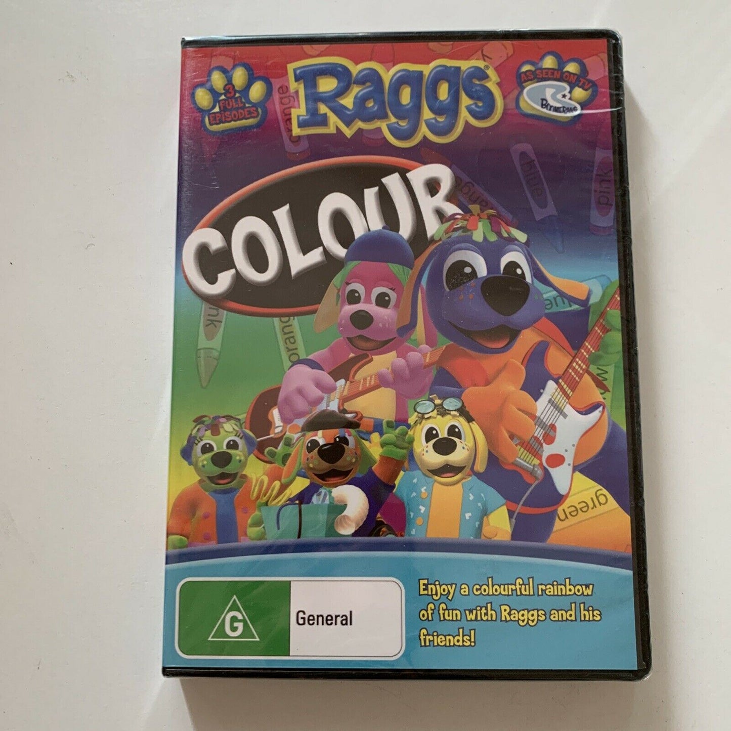 *New Sealed* Raggs - Colour (DVD, 2012) All Regions