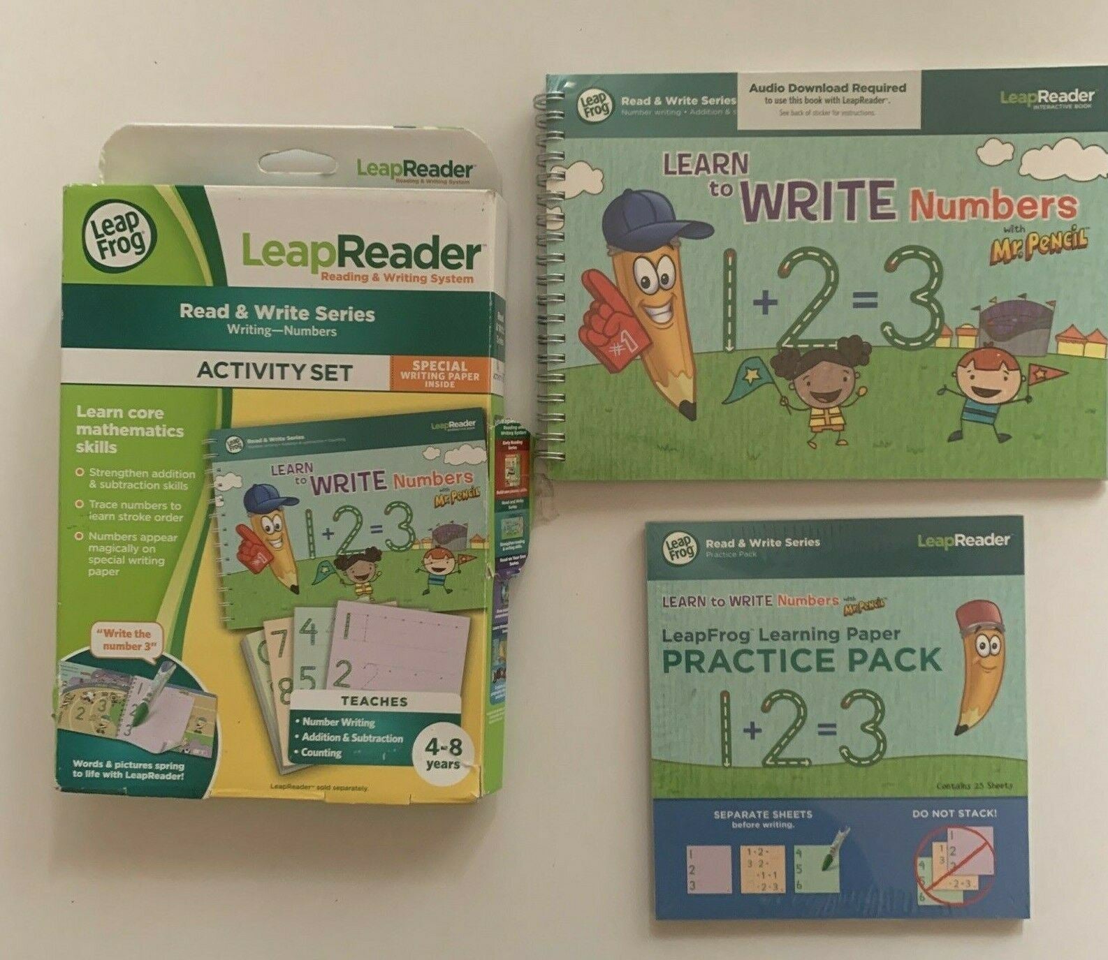 Leapfrog LeapReader: Read & Write Series Writing - Numbers Activity Se ...