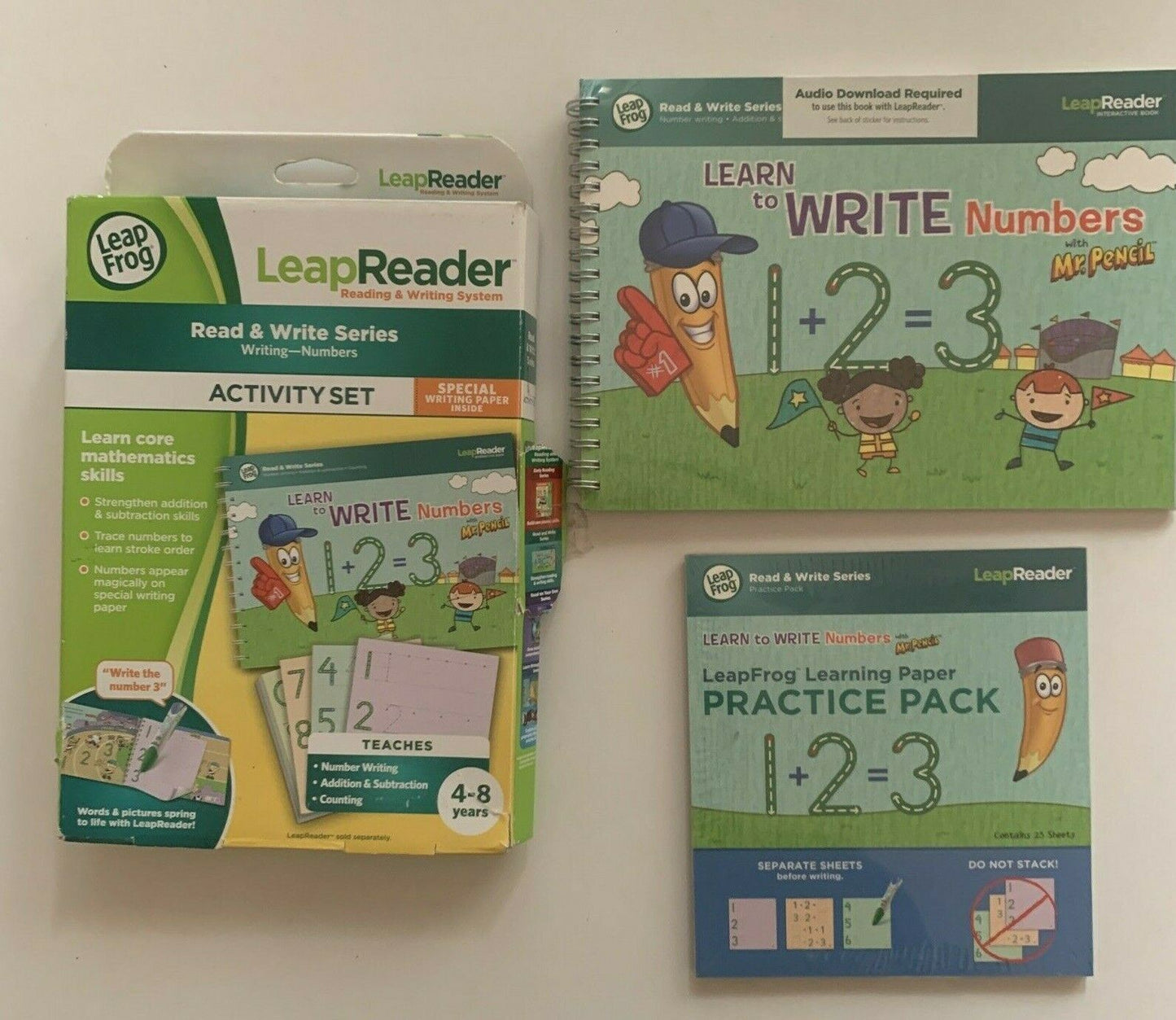 Leapfrog LeapReader: Read & Write Series Writing - Numbers Activity Set