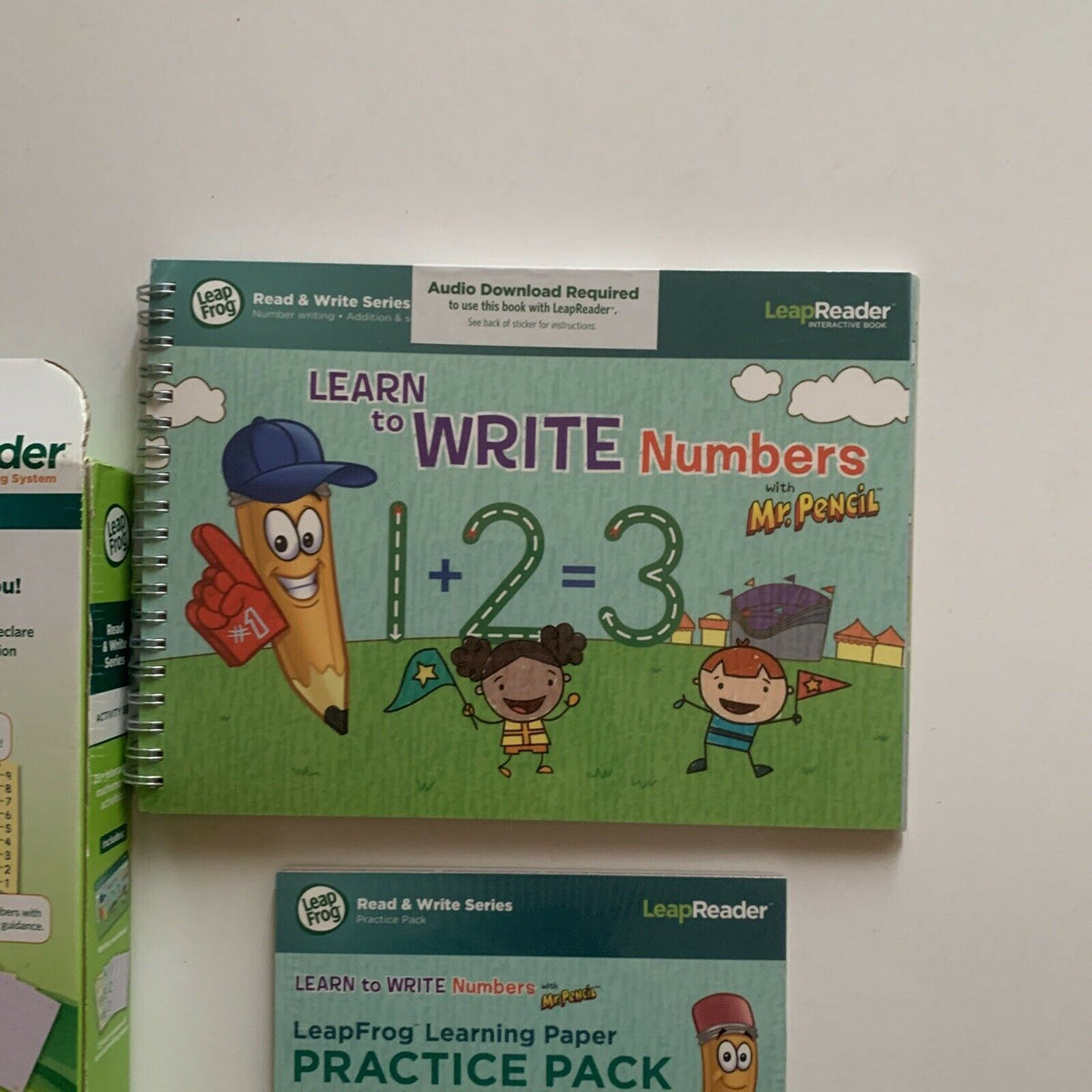 Leapfrog Math Writing Leapfrog LeapReader: Read & Write Series Writing - Numbers Activity Se ...