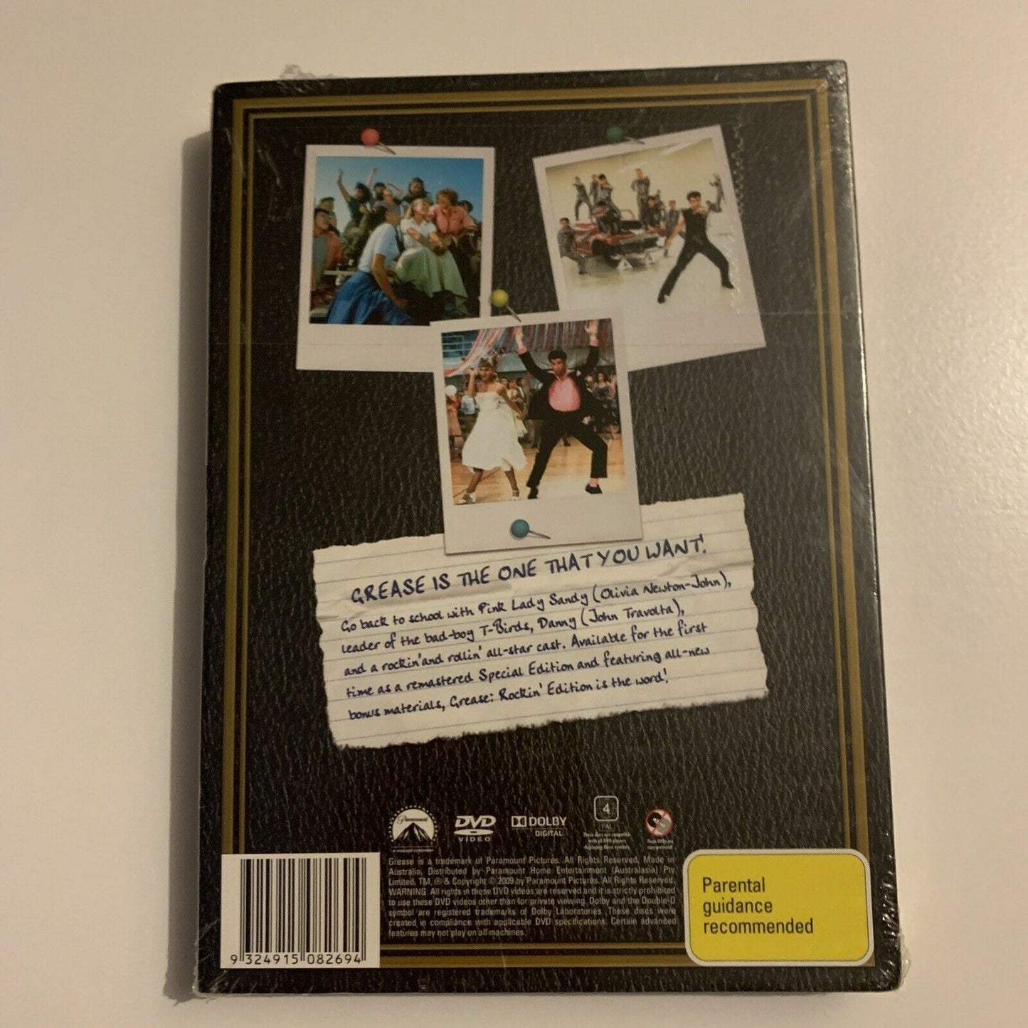 *New Sealed* Grease - 2-Disc Rockin' Edition (DVD, 1978) Region 4