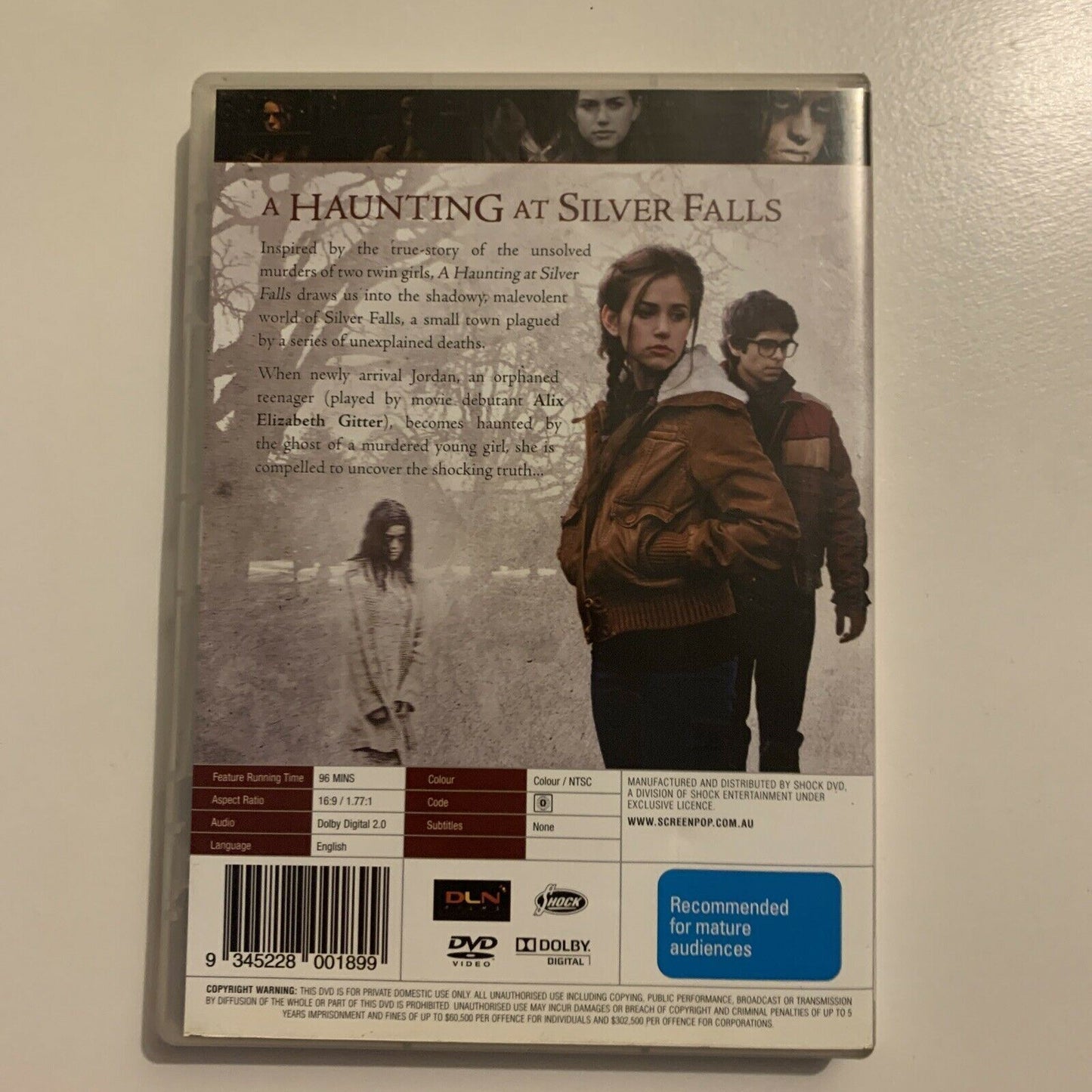 A Haunting At Silver Falls (DVD, 2013)  Erick Avari, James C. Burns. All Regions