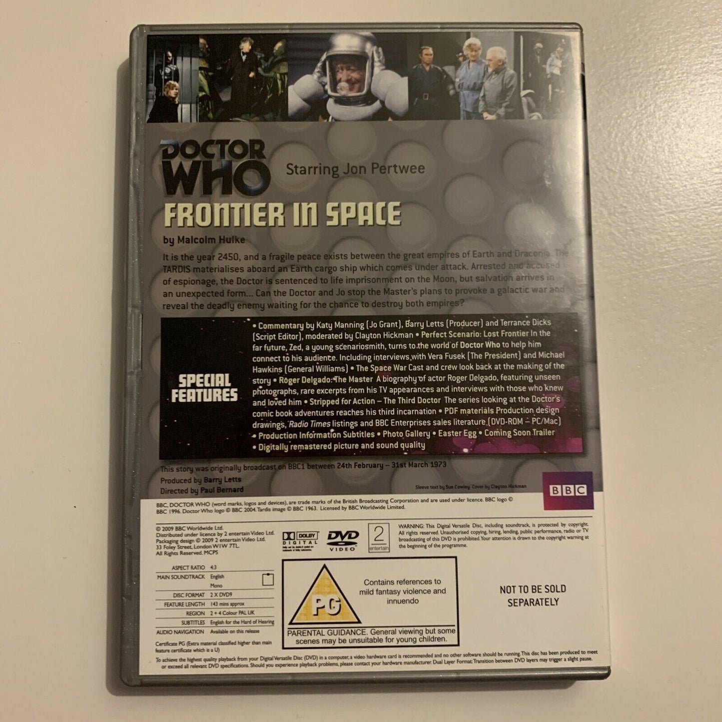 Doctor Who: Frontier In Space (DVD, 1973, 2-Disc) Region 4&2