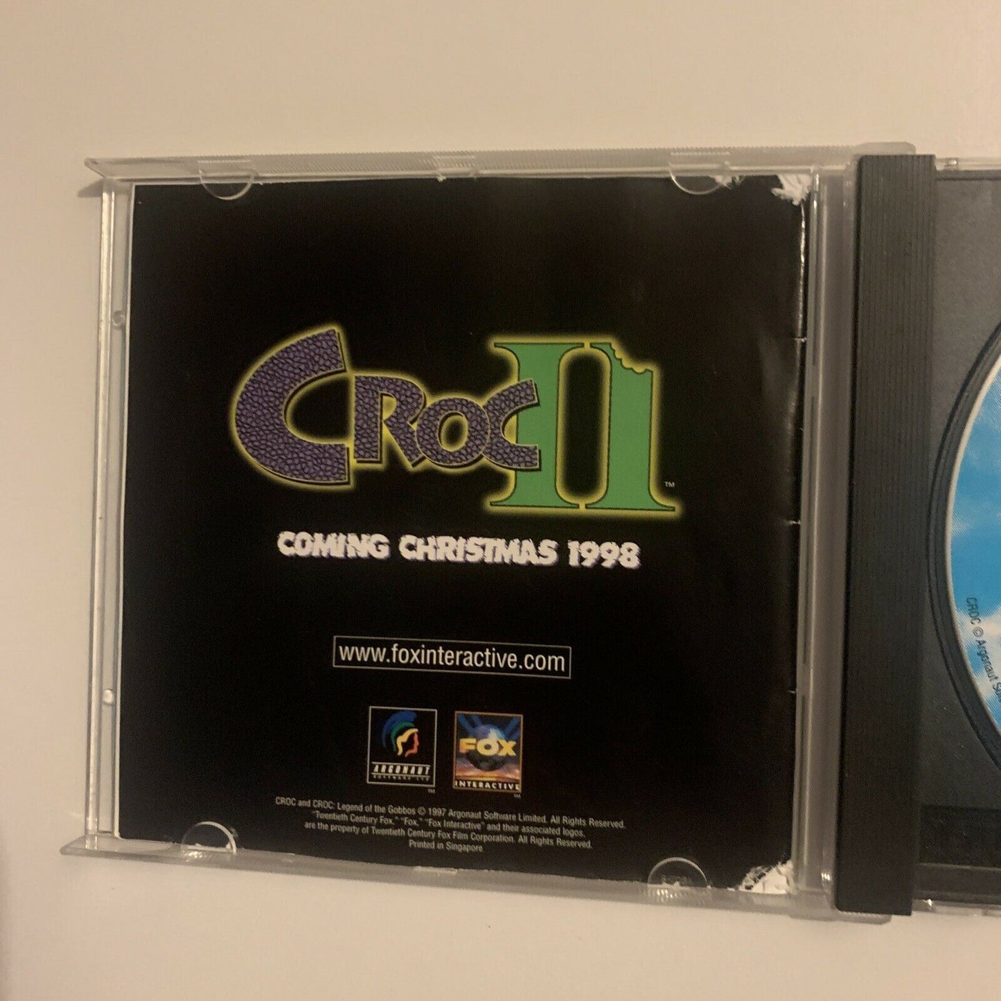 Croc - Legend Of The Gobbos PC CDROM 1997 Windows 95