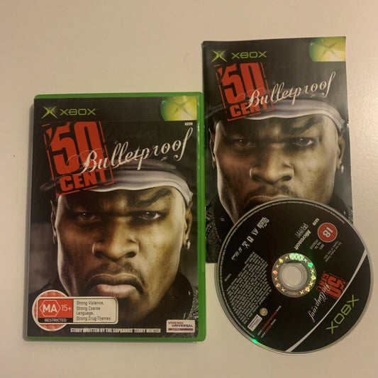 50 Cent: Bulletproof Xbox PAL with Manual