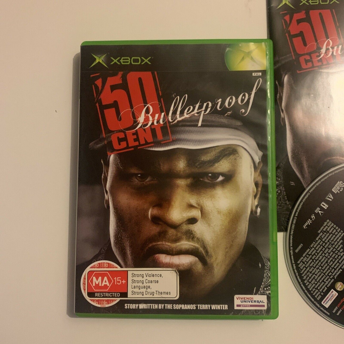 50 Cent: Bulletproof Xbox PAL with Manual