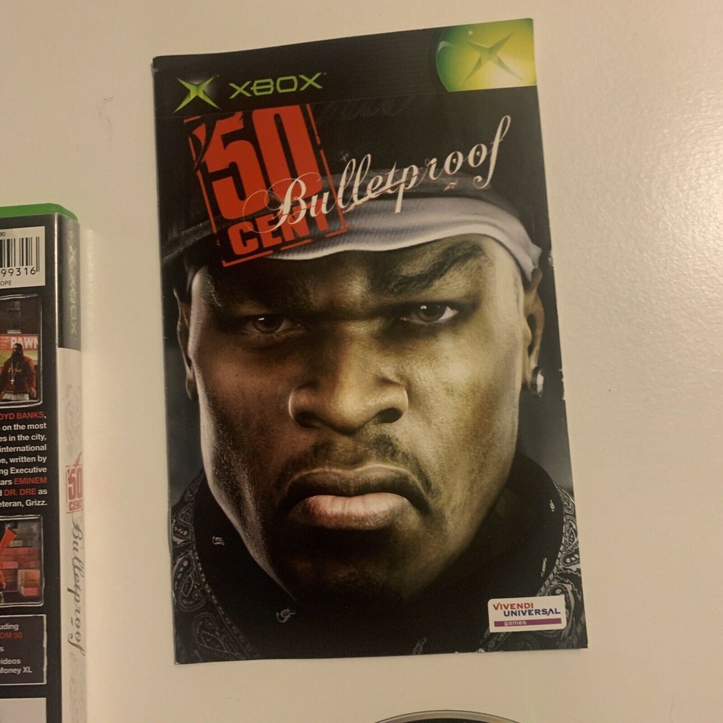 50 Cent: Bulletproof Xbox PAL with Manual