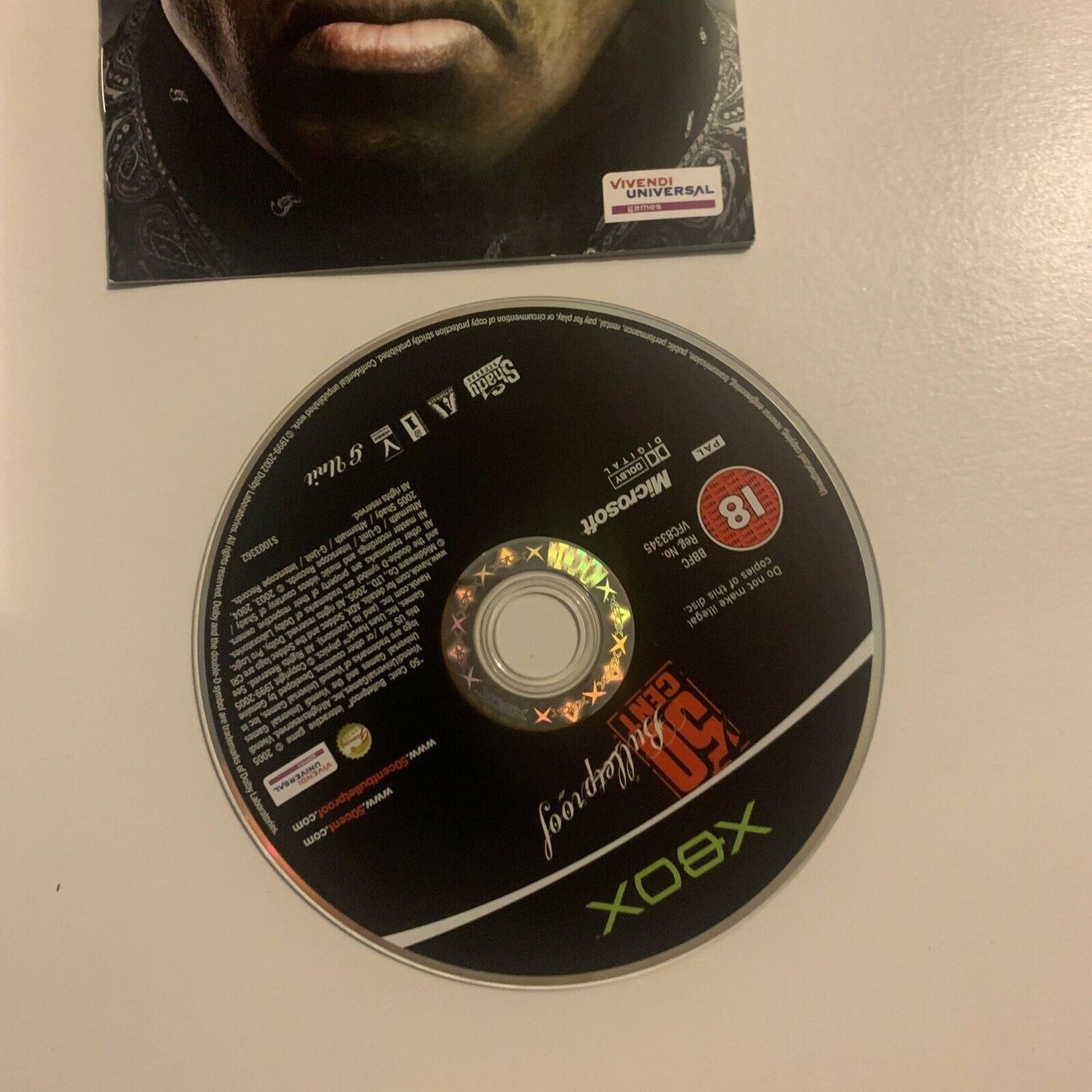 50 Cent: Bulletproof Xbox PAL with Manual