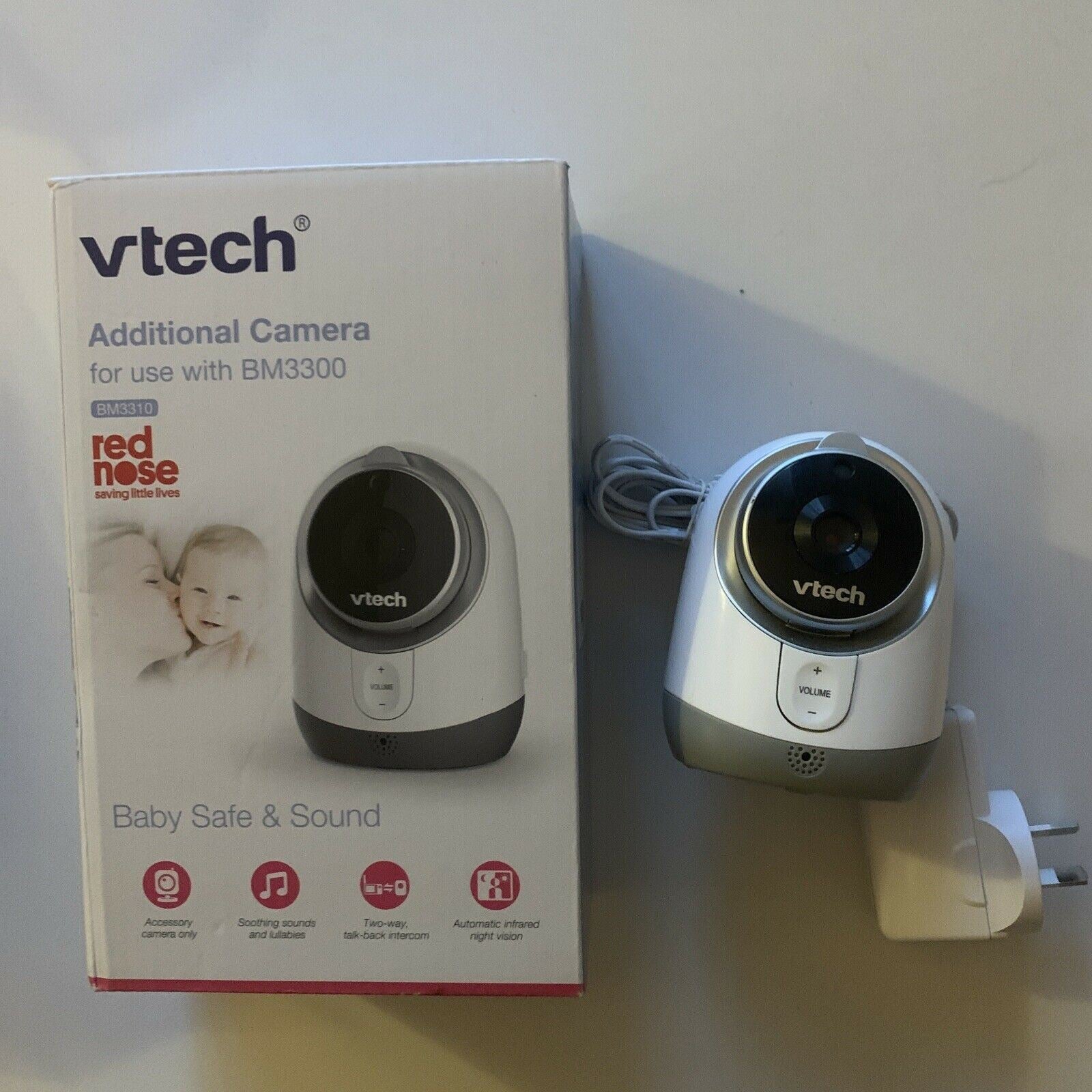 VTech Additional Camera - for BM3300 Baby Monitor *Camera Only* – Retro ...