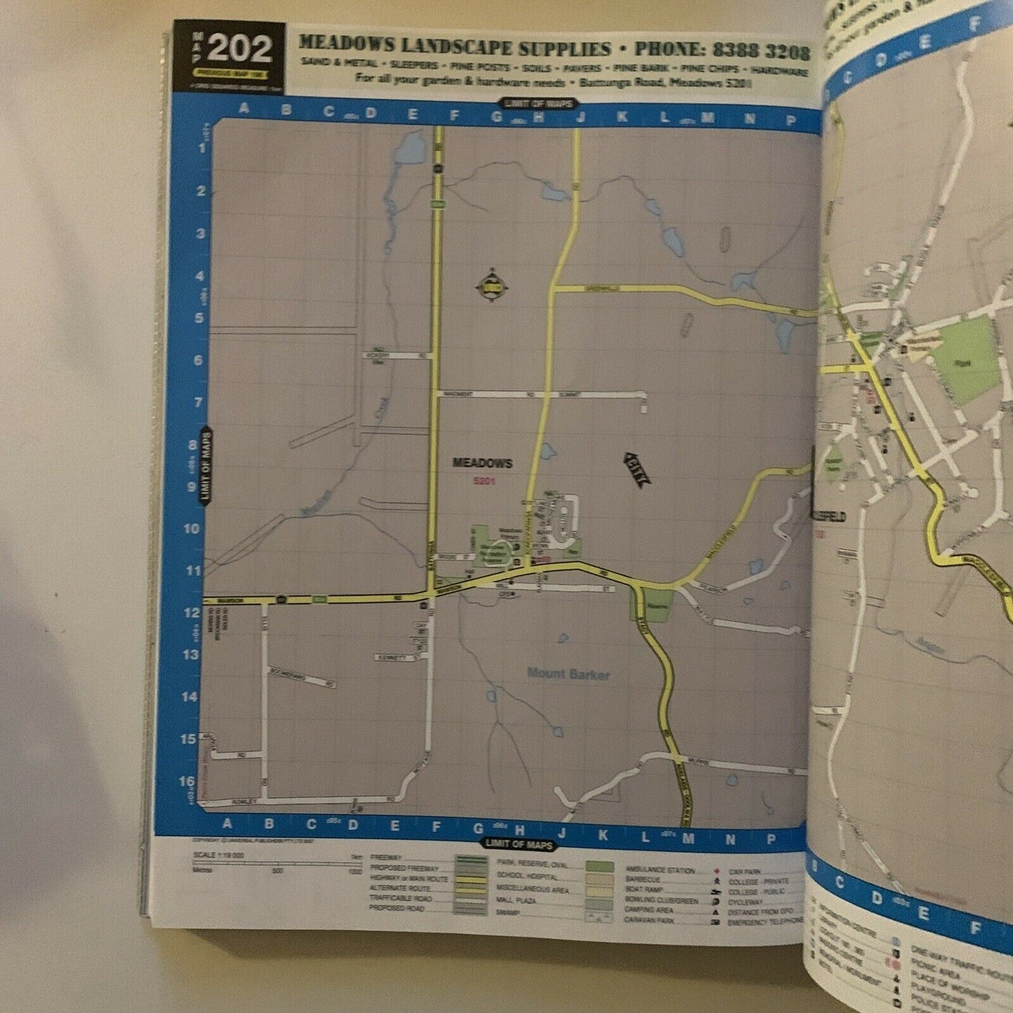 2007 UBD Adelaide And Surrounds Street Directory 45th Edition