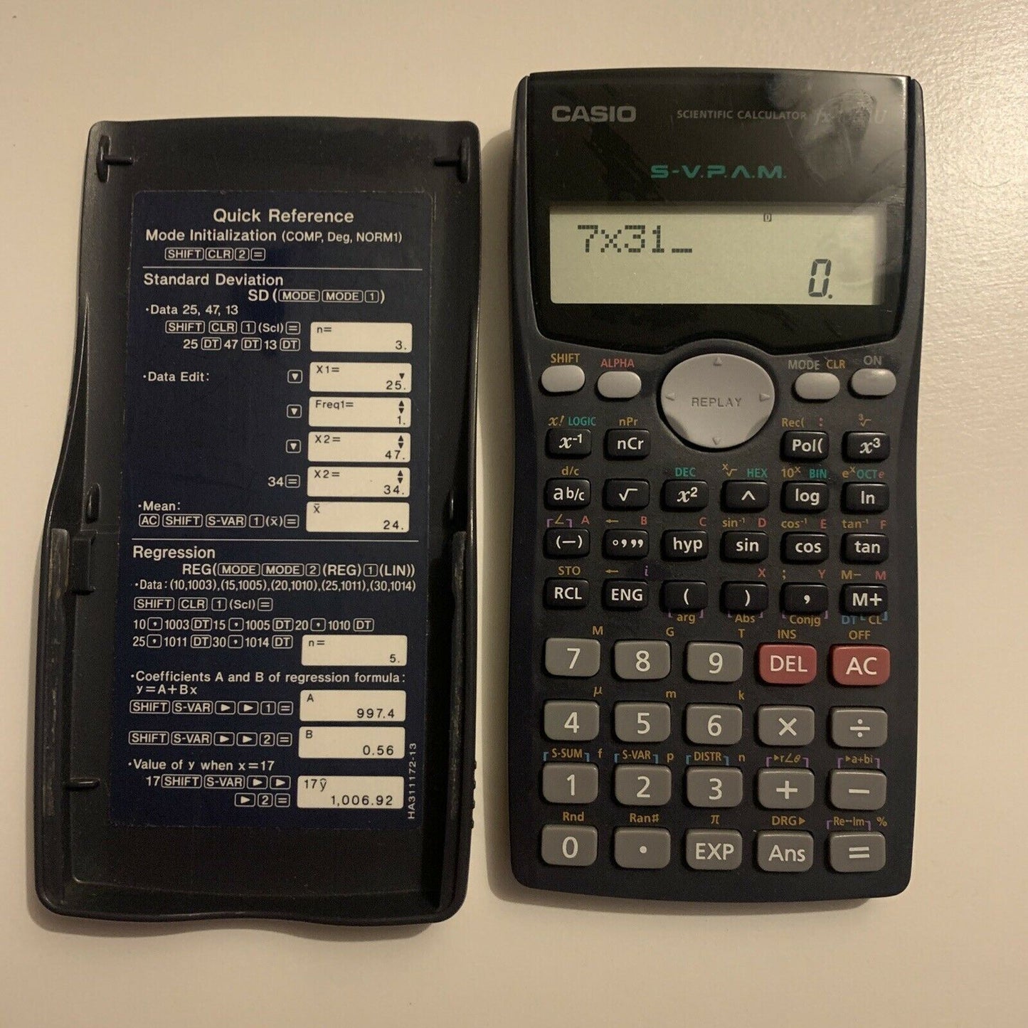 Casio Fx-100AU Scientific Calculator