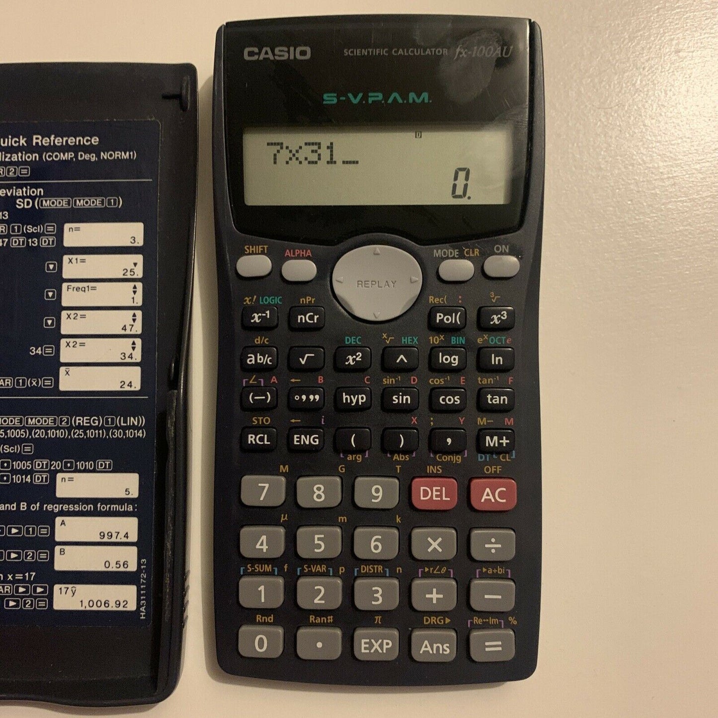 Casio Fx-100AU Scientific Calculator