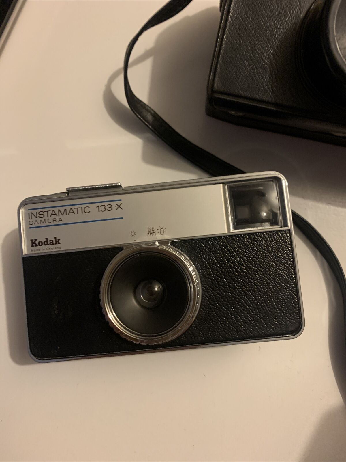 Vintage Kodak Instamatic 133-X Film Camera with case