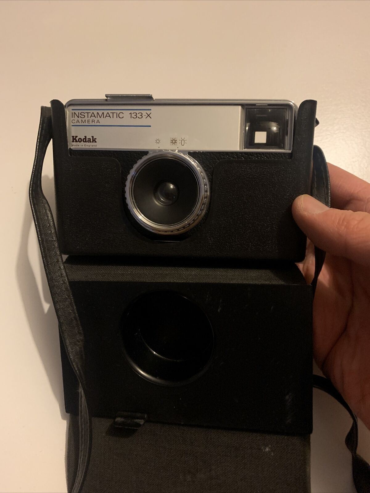 Vintage Kodak Instamatic 133-X Film Camera with case