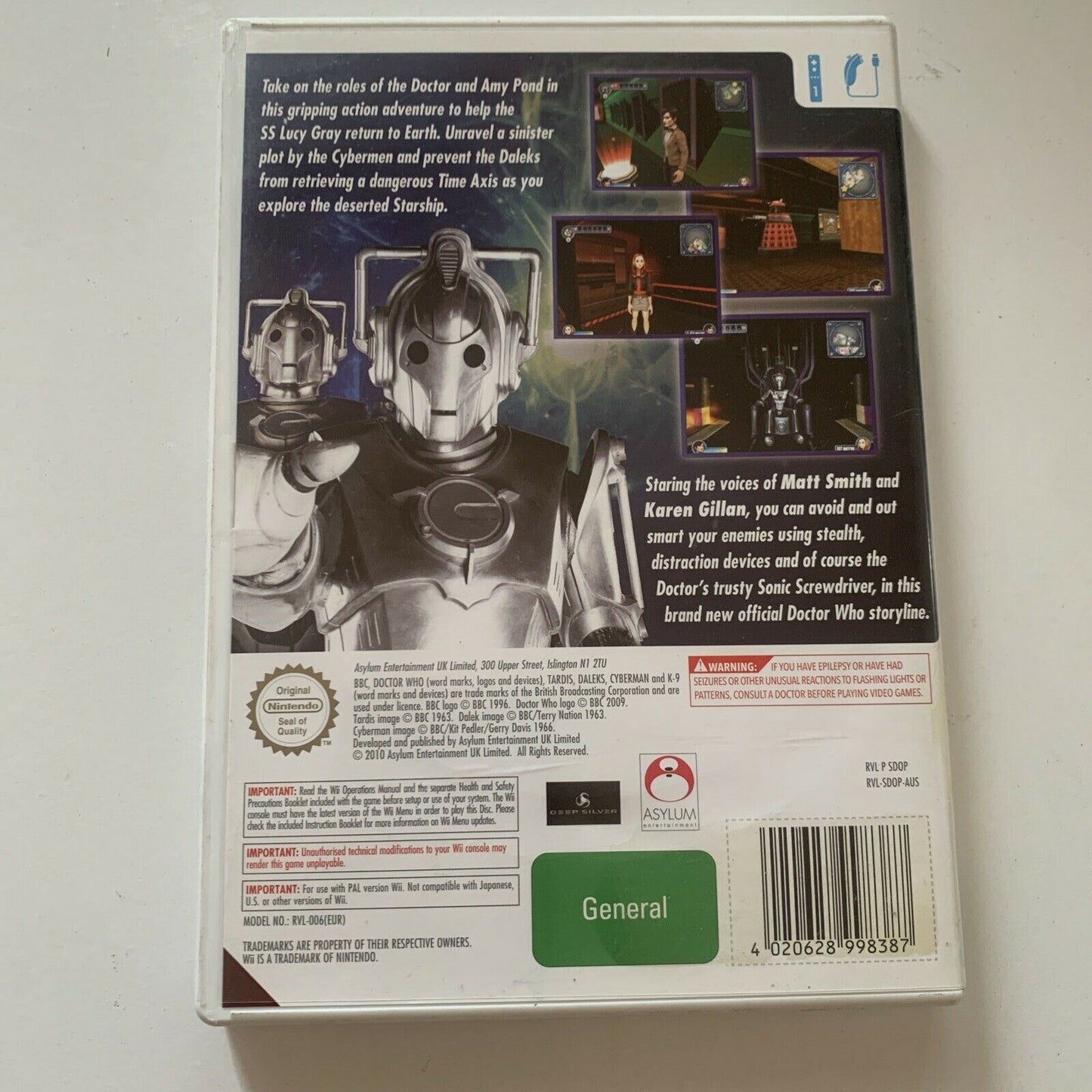 Doctor Who - Return To Earth - Wii Game PAL