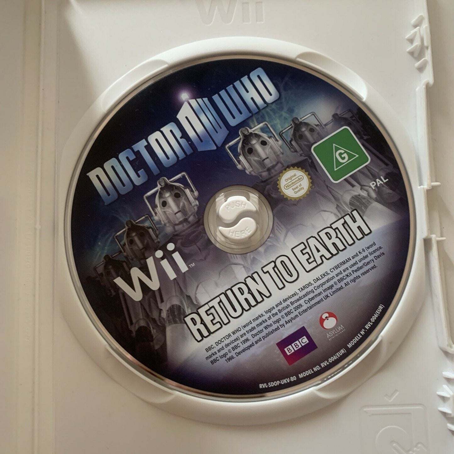 Doctor Who - Return To Earth - Wii Game PAL