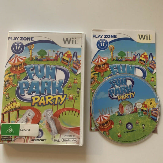 Fun Park Party - Nintendo Wii With Manual PAL