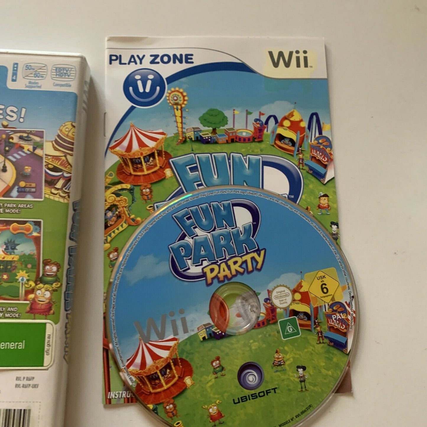 Fun Park Party - Nintendo Wii With Manual PAL