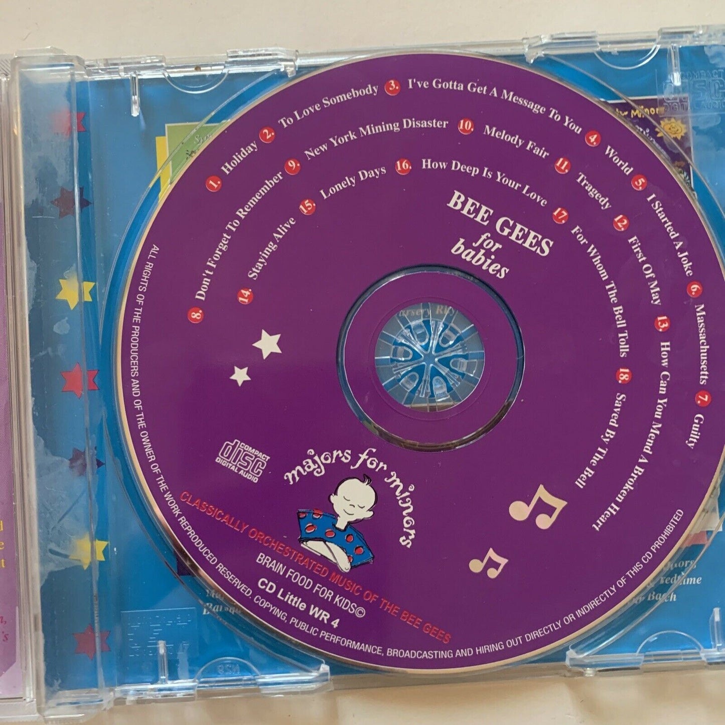 Bee Gees For Babies - Majors For Minors (CD, 2002)