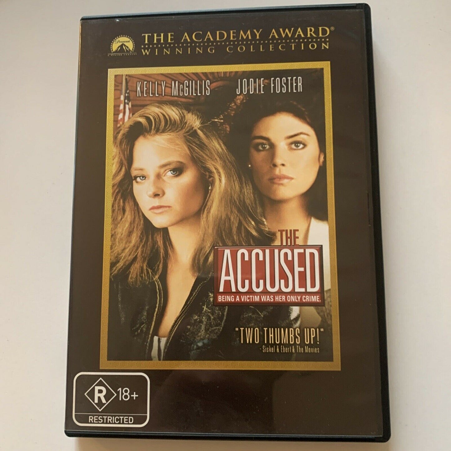 The Accused (DVD, 1988) Jodie Foster, Kelly McGillis. Region 4