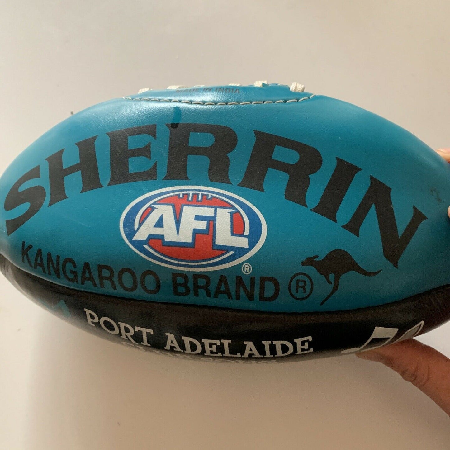 Official AFL Port Adelaide Power Club Song Football - PVC Ball