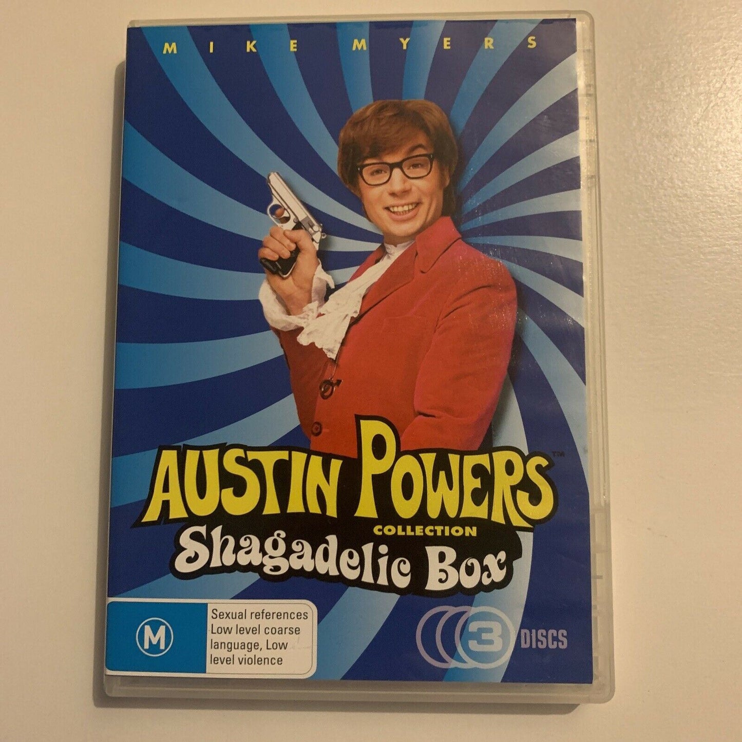 Austin Powers: Collection - Shagadelic Box 3 Movies (DVD, 2002, 3-Disc) Region 4