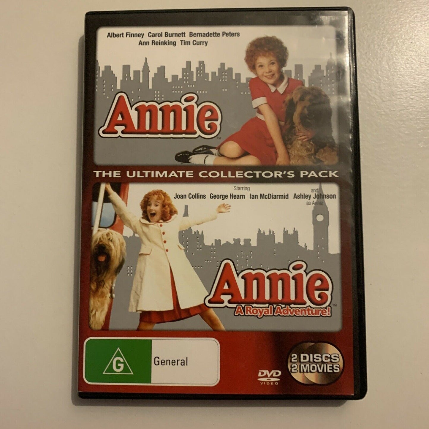 Annie  / Annie - Royal Adventure (DVD, 1995, 2-Disc) Albert Finney Region 4