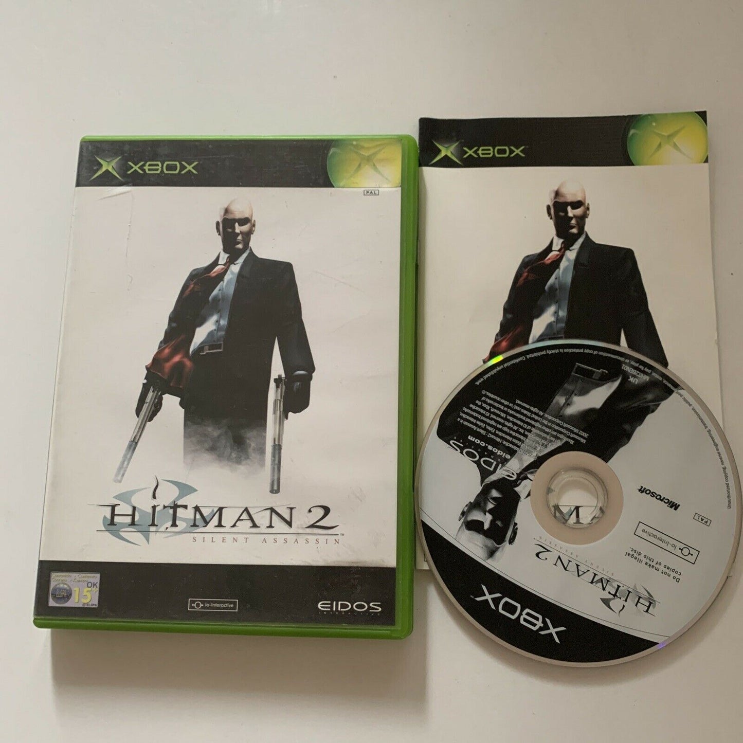 Hitman 2 Silent Assassin - Xbox Original - Complete With Manual PAL