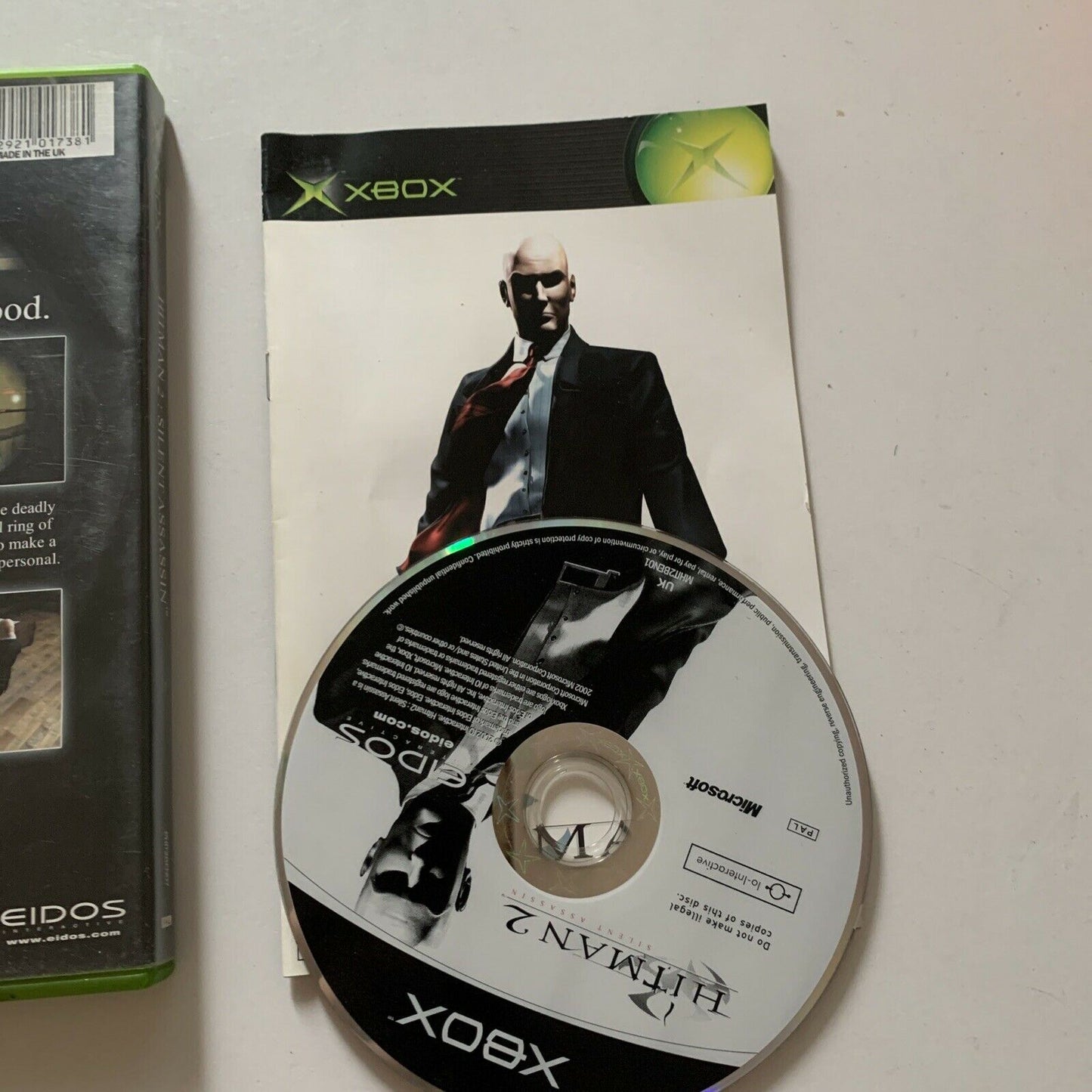 Hitman 2 Silent Assassin - Xbox Original - Complete With Manual PAL