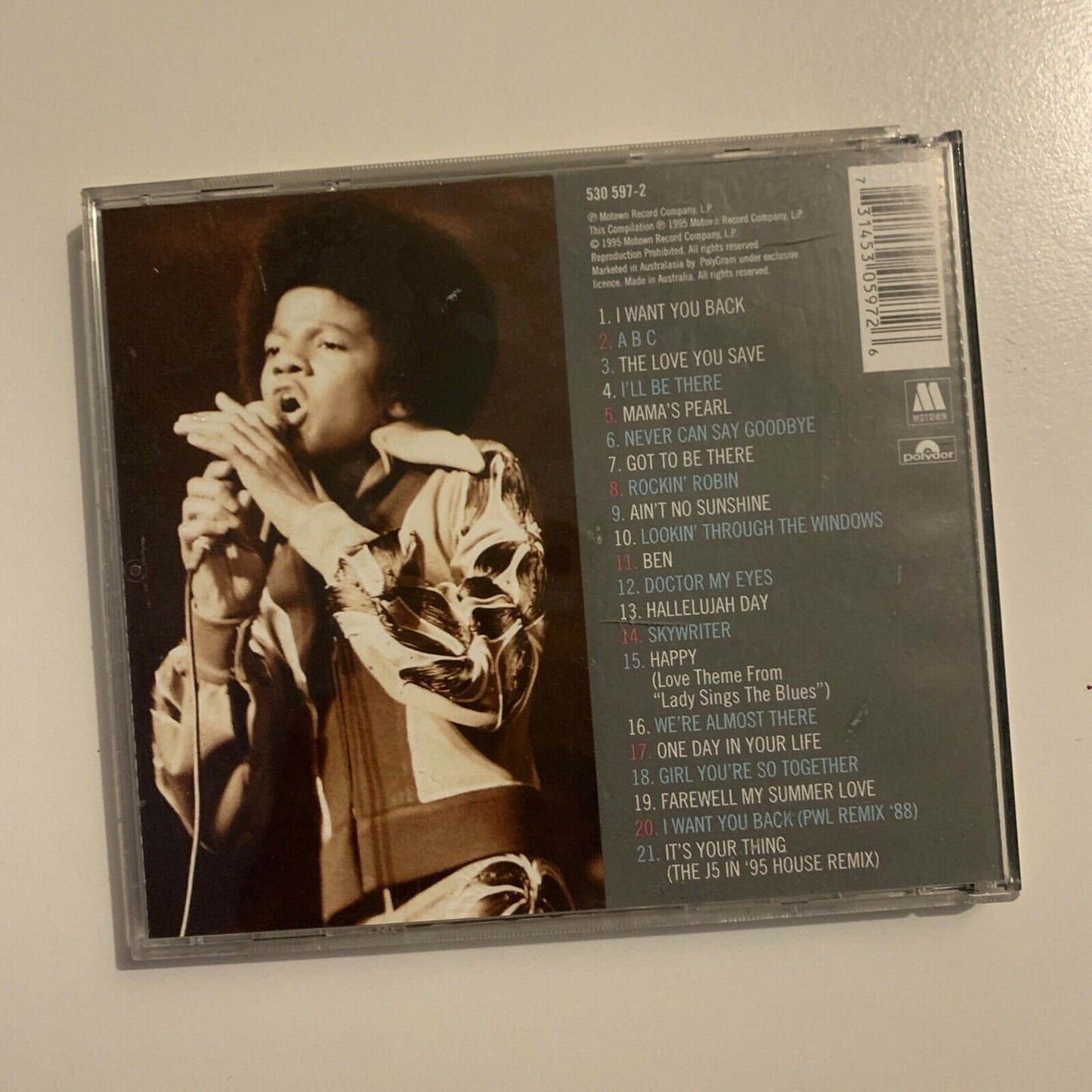 The Very Best of Michael Jackson with the Jackson Five (CD, 1995)