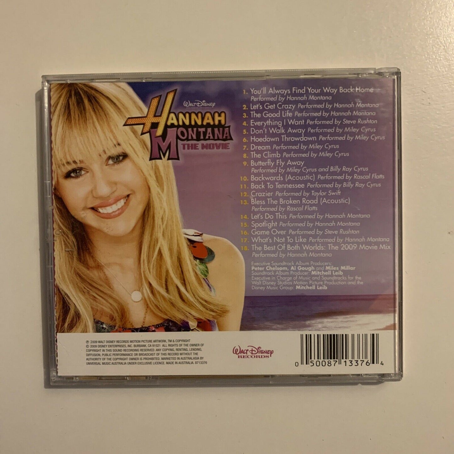 Hannah Montana: The Movie by Hannah Montana (CD, Mar-2009, Disney)