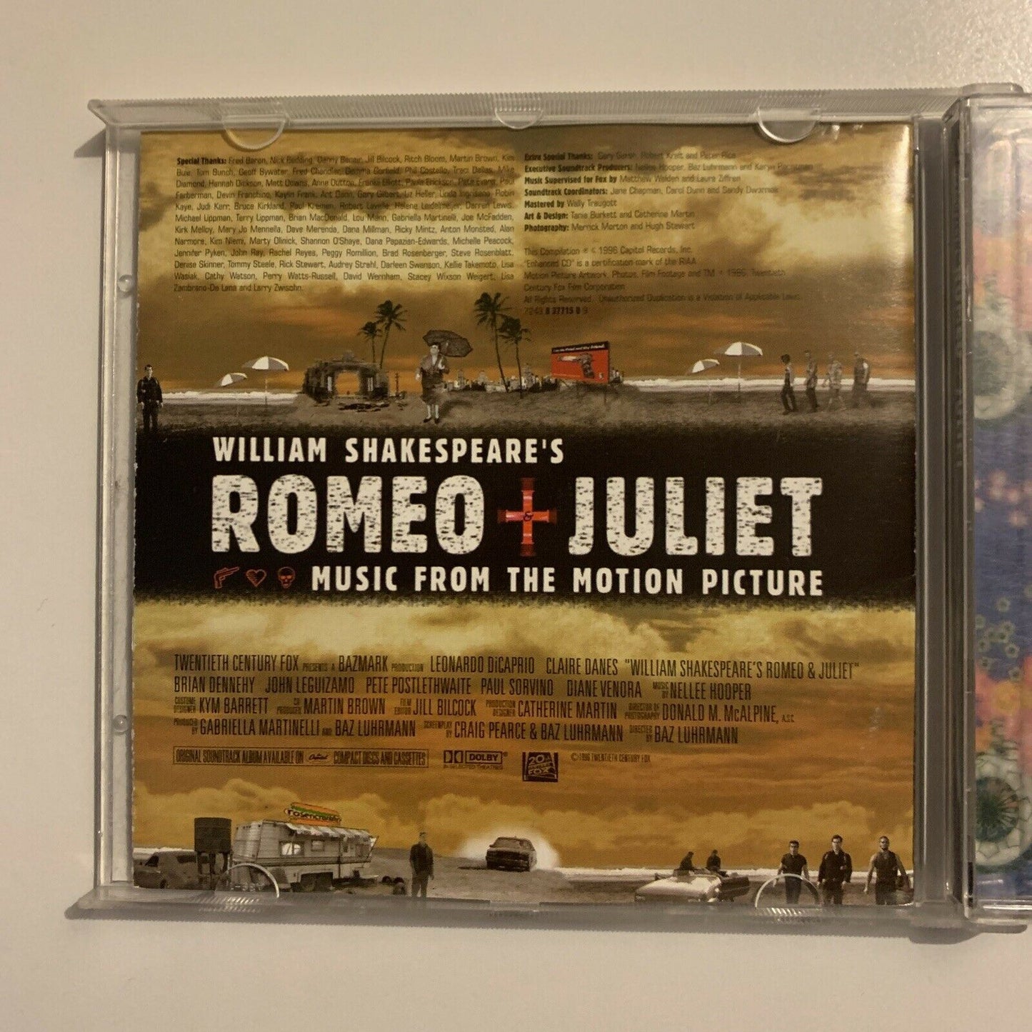 Romeo + Juliet by Original Movie Soundtrack (CD, Mar-1997, EMI Music)