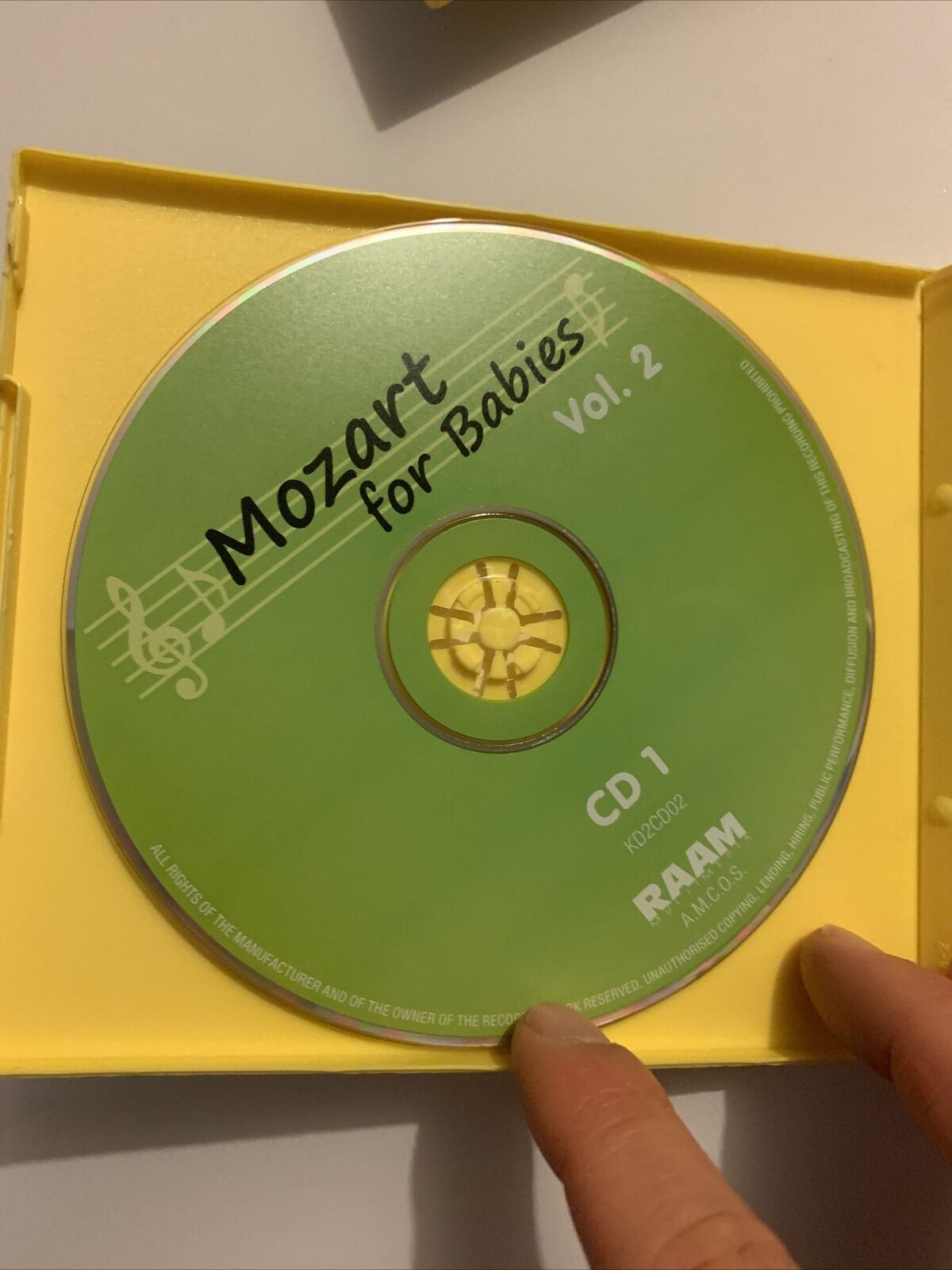 Mozart For Babies - Vol 1,2 & 3 (CD, 2010, 6-Disc)